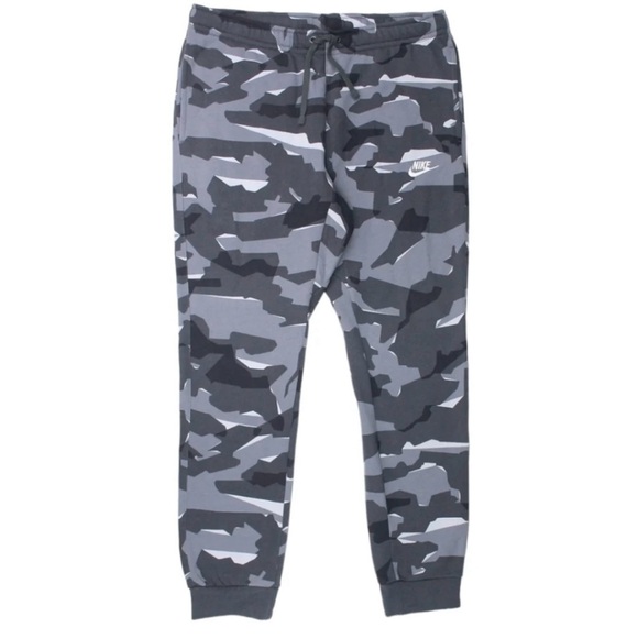 Mens Nike Sportswear Club Camo Joggers Large Like NEW - Picture 4 of 13